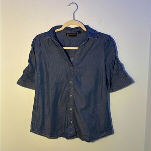 BUTTON FRONT SHIRT